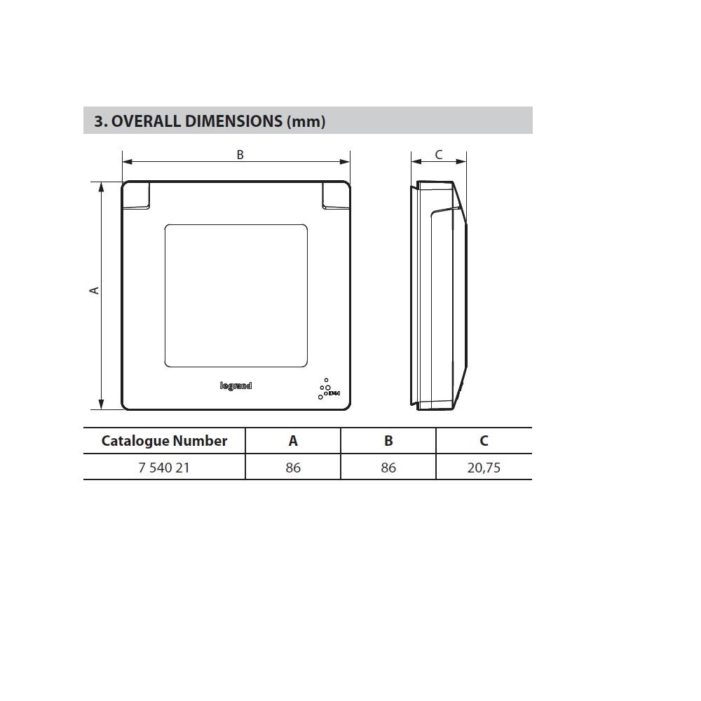 754021 Legrand Рамка с капаче IP44 - 1 х Valena life Бяло_small