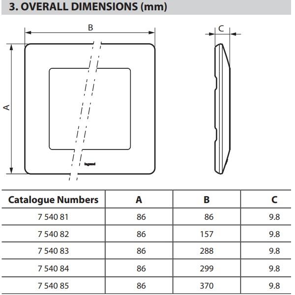 754083 Legrand Рамка 3 х Valena life Лайм_small