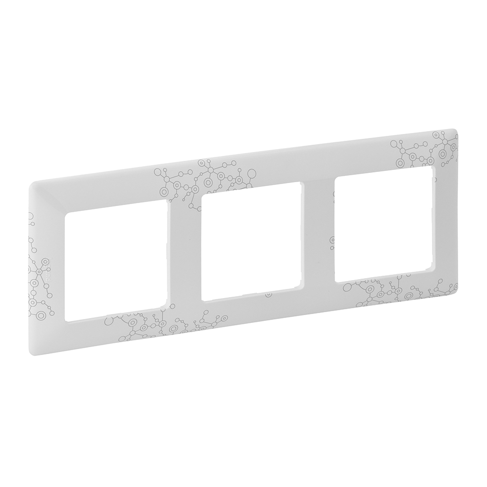 754123 Legrand Рамка 3 х Valena life Фигурал  - До изчерпване