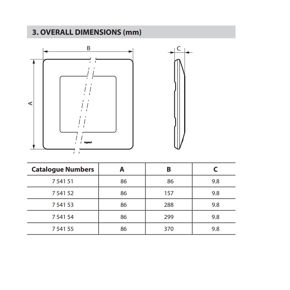 754151 Legrand Рамка 1 х Valena life Инокс_small