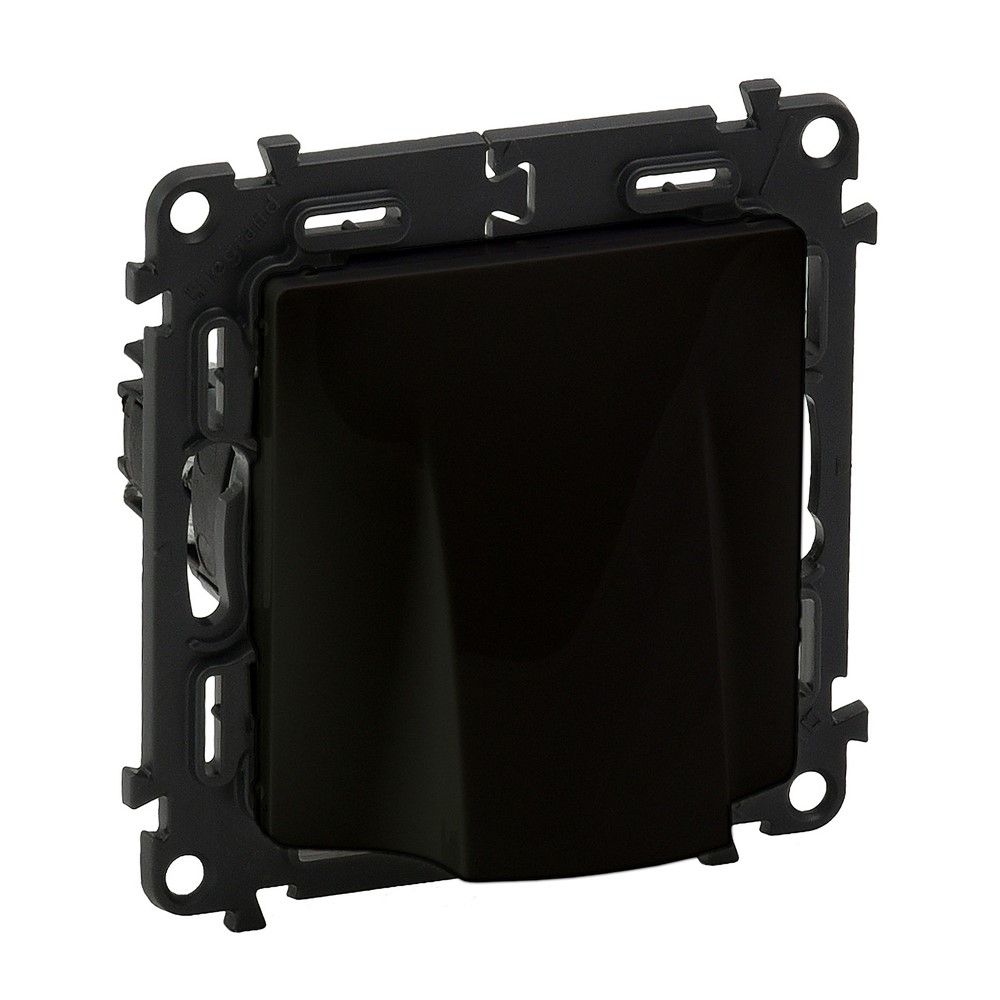 756344 Legrand Кабелен извод без клема Valena life Черен мат