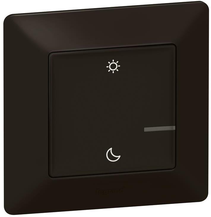 756389 Безжичен дистанционен WAKE UP/SLEEP Valena life Черен мат