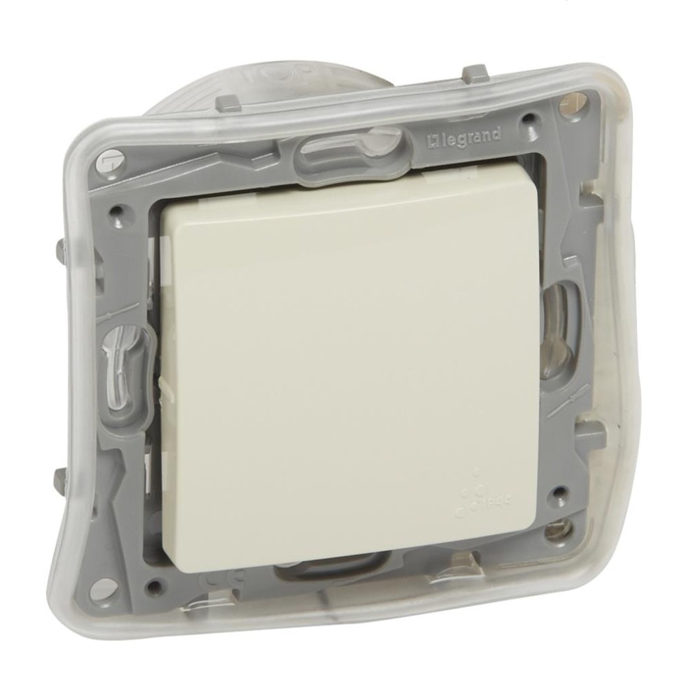 764614 Legrand Девиаторен ключ сх.6 10А IP 44 Niloe  Крем