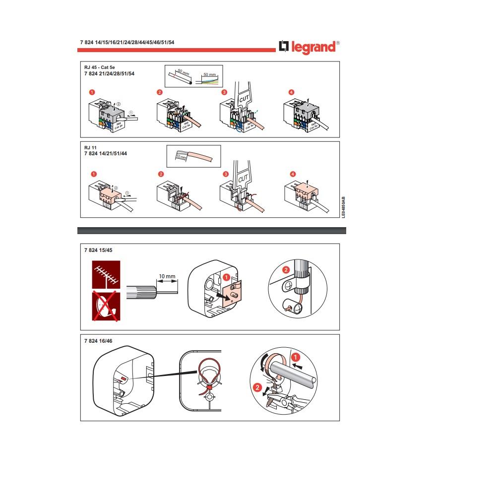 782415 TV Розетка Forix, ОМ, IP21, бял, Legrand_small