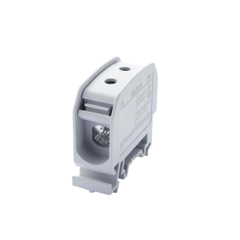 81000002 Тунелна клема STB 16, 2 отвора, 1P 2xAl/Cu 1,0-10мм²/(16), 76/62A, grey, Simet