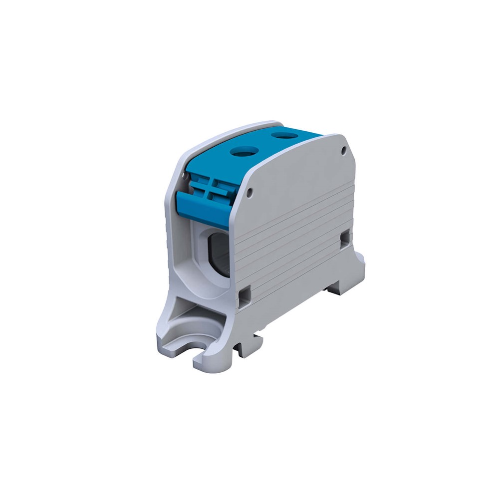 81001003 Тунелна клема STB 50, 2 отвора, 1P 2xAl/Cu 4-35мм²/(50), 150/150A, blue, Simet_small