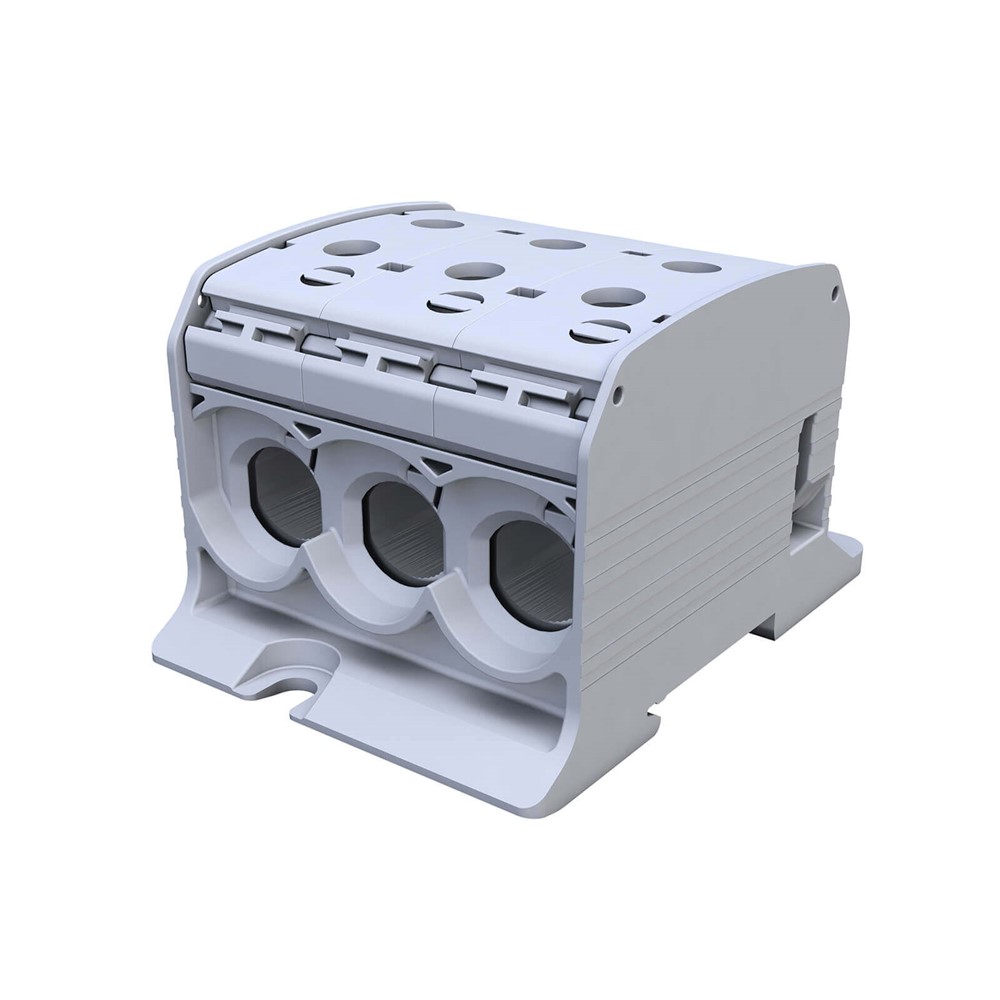 81103002 Тунелна клема STB 95-3, 6 отвора, 1P 6xAl/Cu 10-70мм²/(95), 232/200A, grey, Simet_small