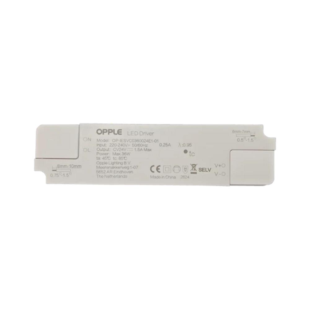 820009007900 Трансформатор 36W 24V DC IP20 -Opple