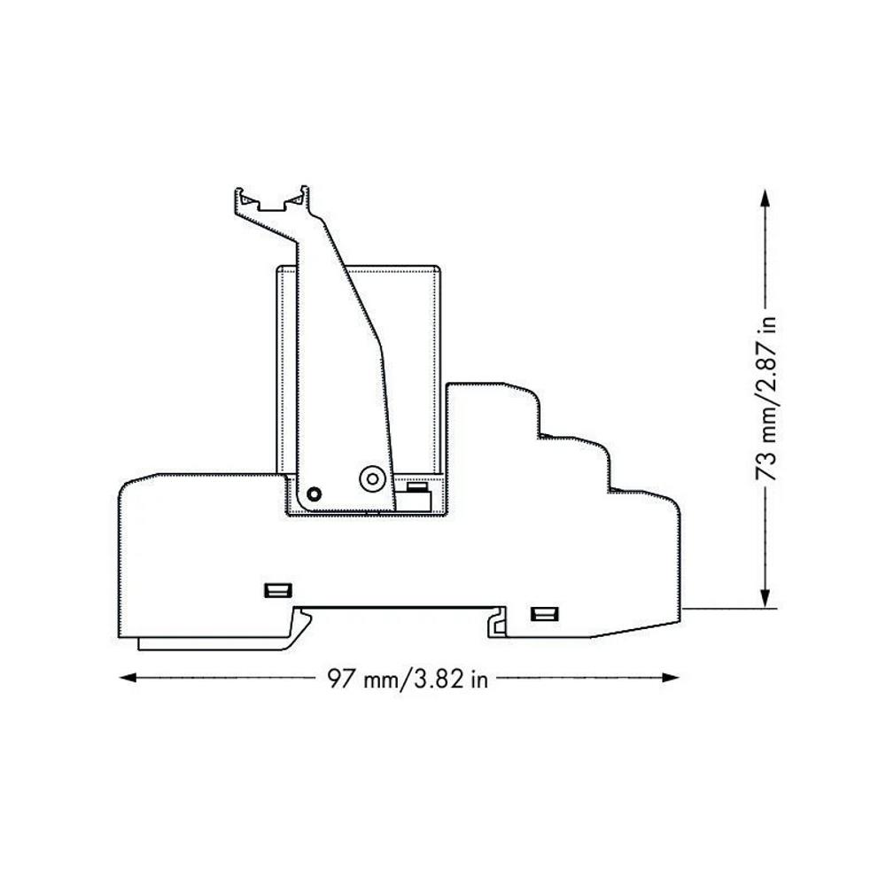 858-304 Промишлено реле 24VDC, 5A, 4 changeover contacts Wago_small