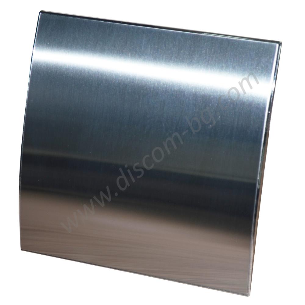 8831 Аспиратор MMOTORS ММ-Р 120 с клапа 01 Хром - квадратен, серия  MM-P 01_small