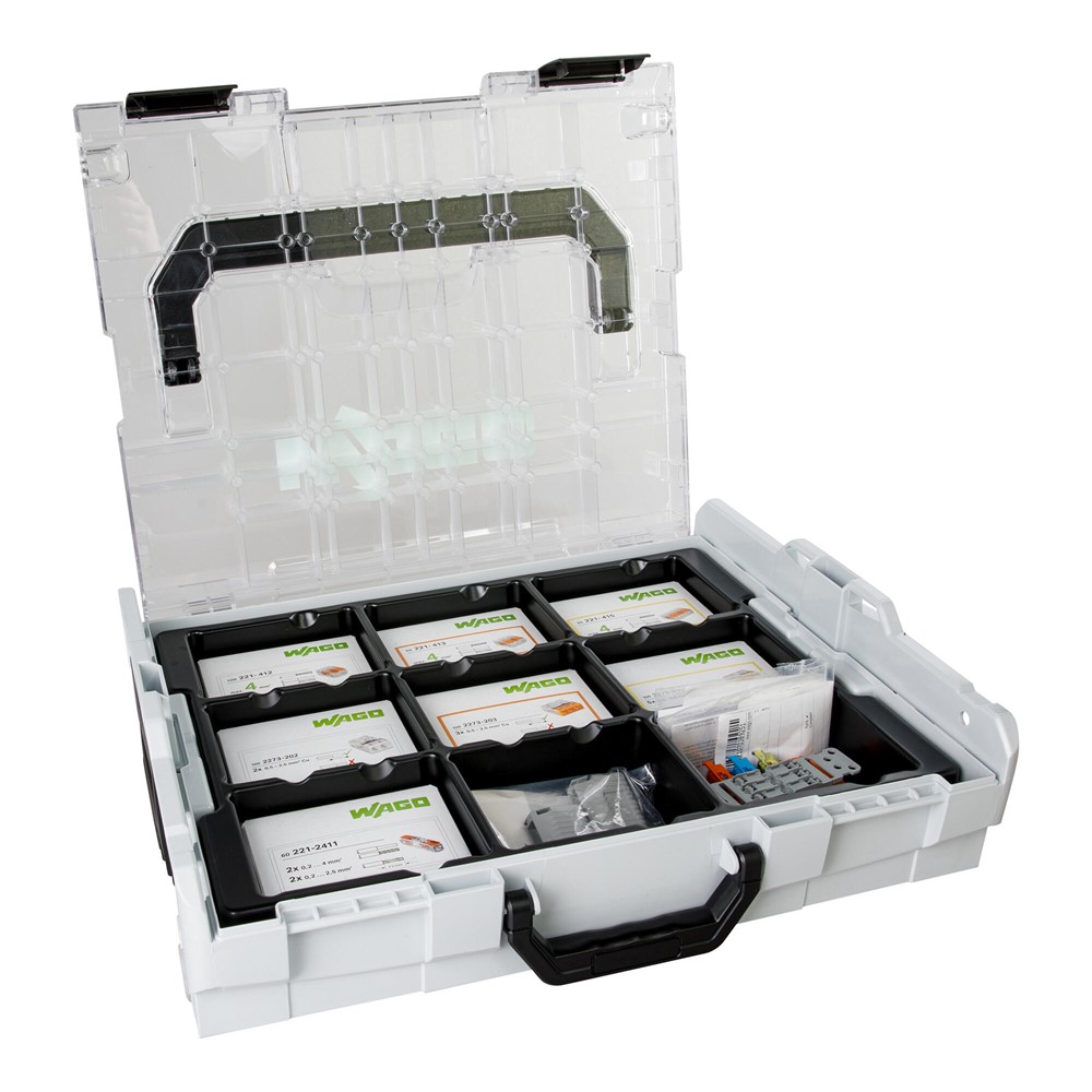 887-932 Комплект L-BOXX® 102, куфар с инсталационни клеми серия 221 и 2273, Wago_small
