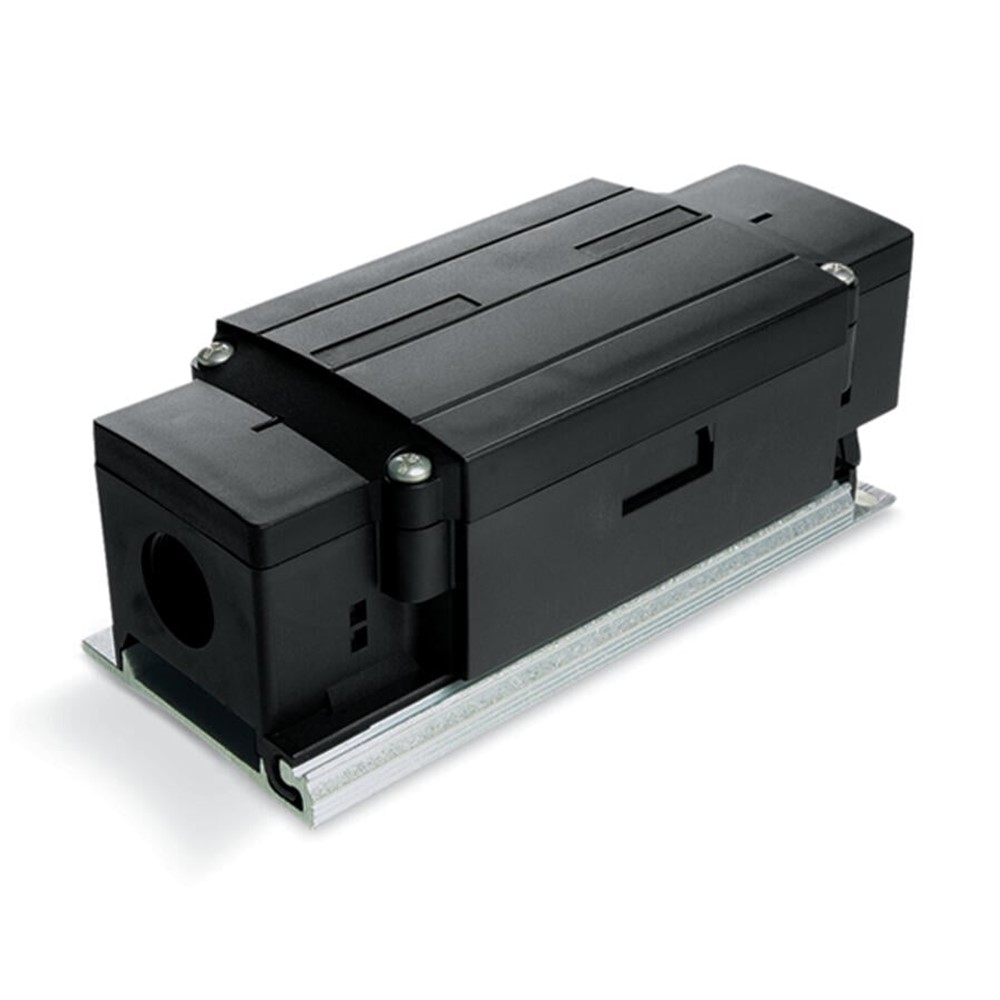 895-1652 Отклоняващ модул WINSTA, за плосък кабел, черен, Wago