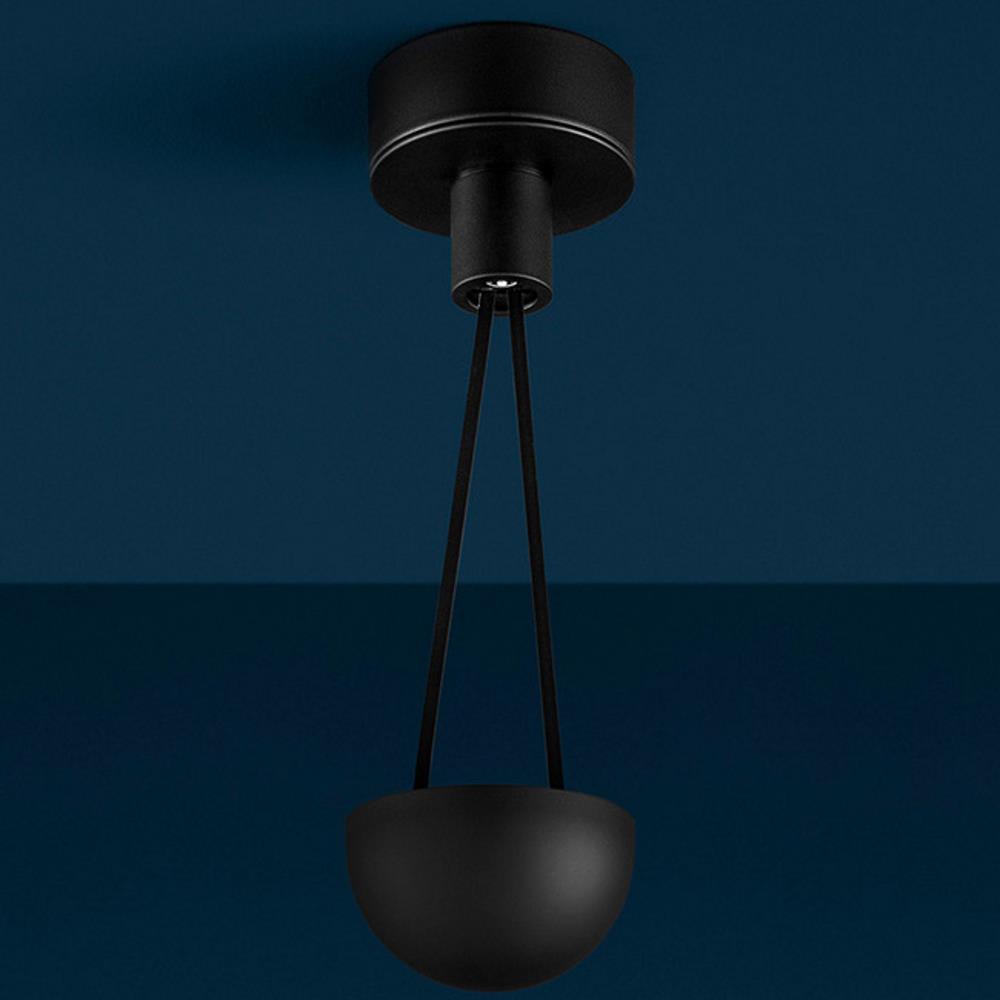 ALECB Плафониера Ale 1x9W ELV COB LED Triac dimmable, black, Catellani&Smith