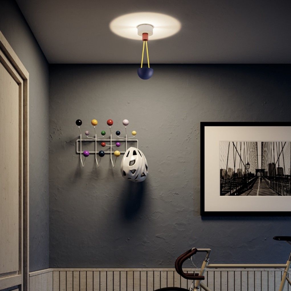 ALECFL Плафониера Ale 1x9W ELV COB LED Triac dimmable, fluo, Catellani&Smith_small