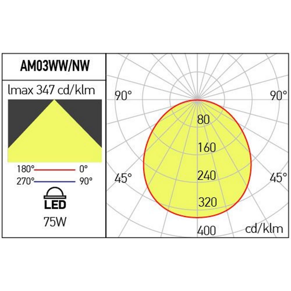 AM03NW SBK Осветително тяло XAMBIT IP20 75W 220-240V AC 4000K 105°, D1200мм, Arelux_small