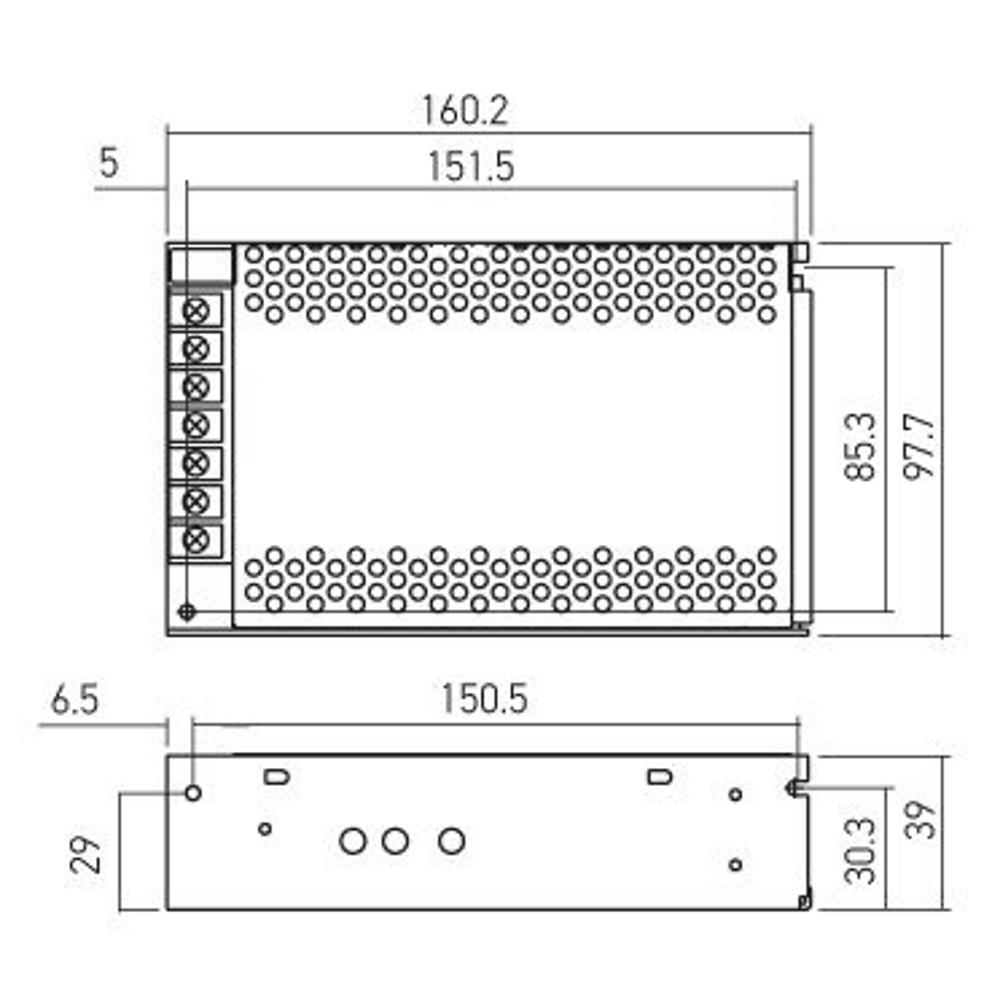AT12.120 Драйвер AT CV, с постоянно напрежение, 12V 120W, Arelux_small