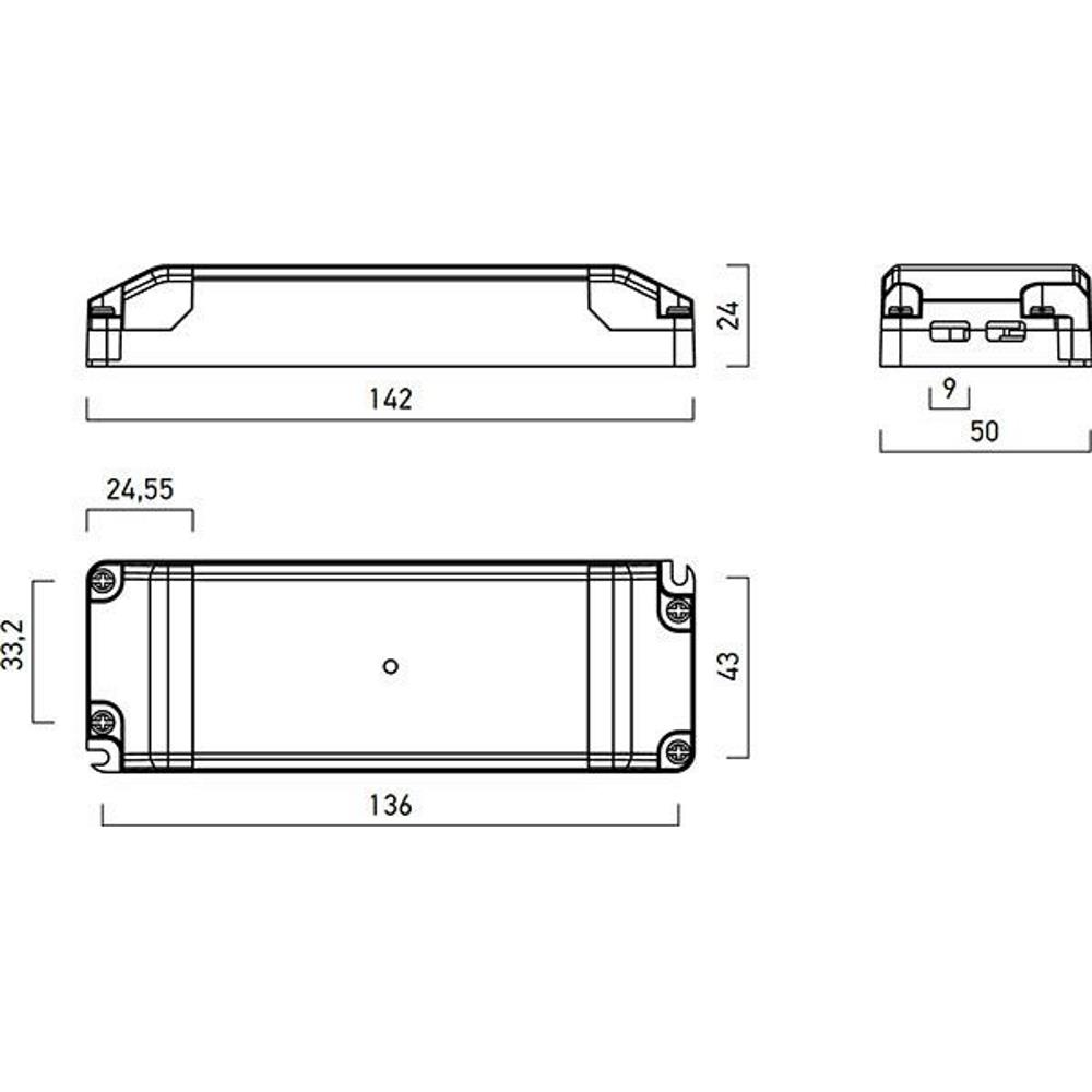 ATD500.30 Драйвер ATD IP20, димируем, за постоянен ток, 500mA 30W, за LED вериги, Arelux_small