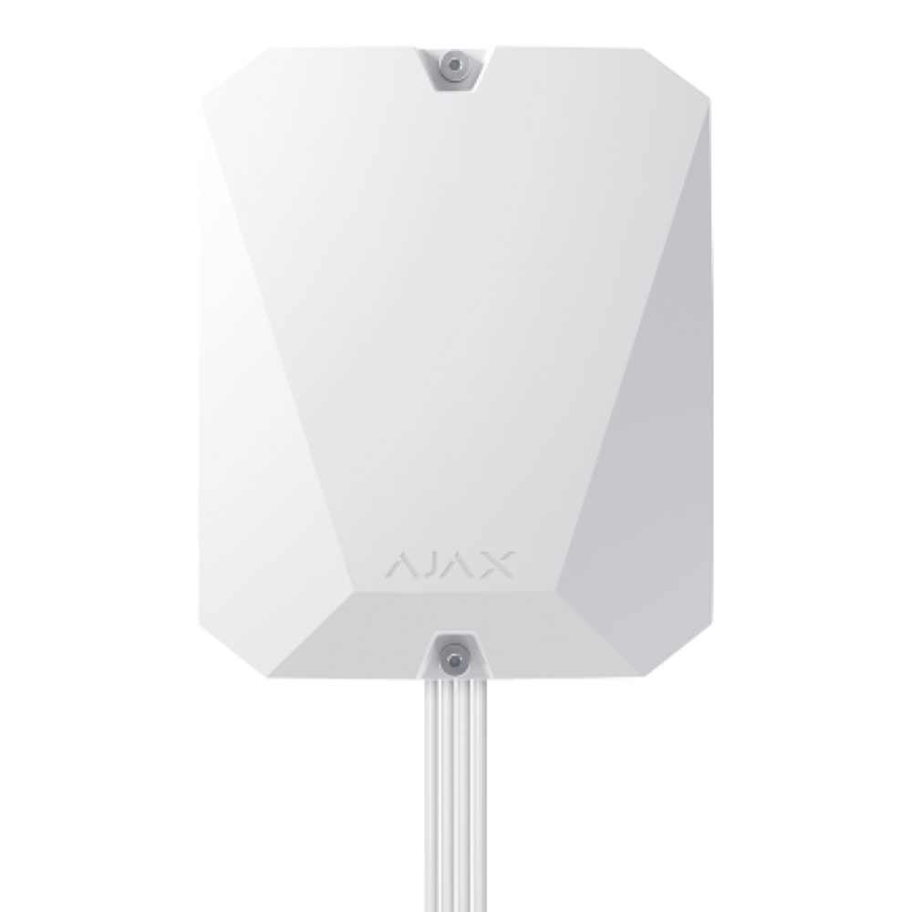143566.111.WH1 Контролен панел FIBRA HUB HYBRID 2G, White, Ajax