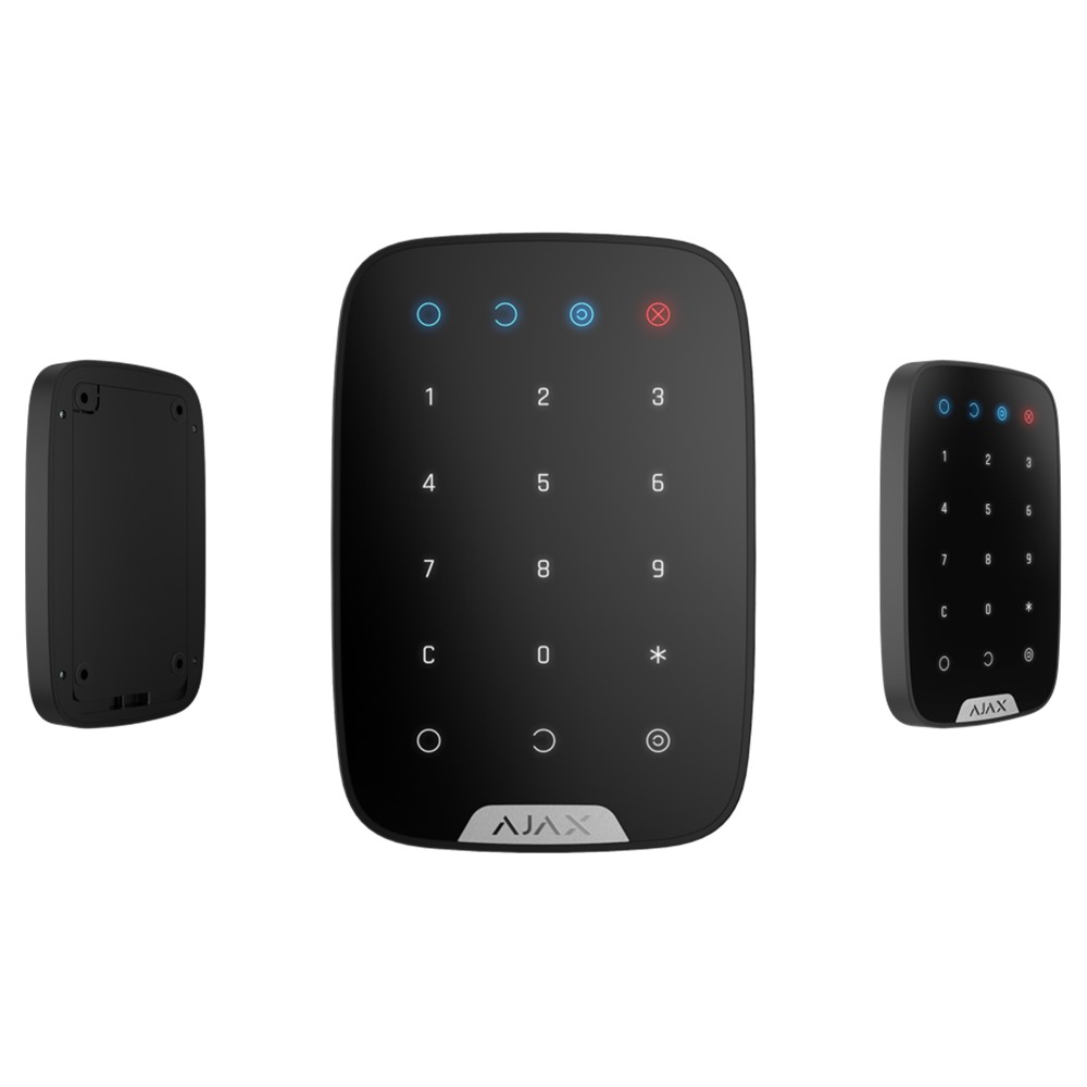 AX0029KB Безжична сензорна LED клавиатура KeyPad, Black, Ajax