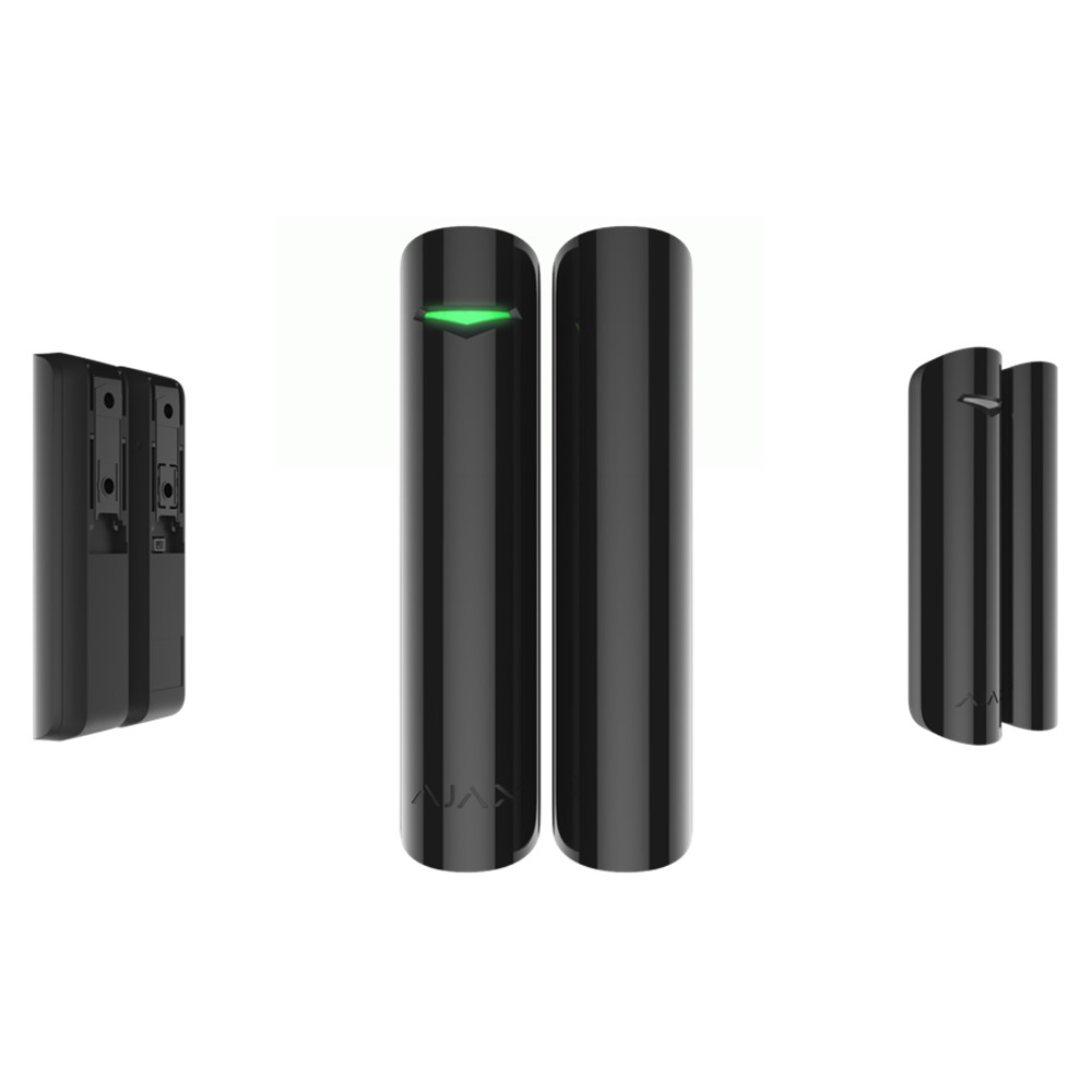 AX0038DPB Безжичен магнитен датчик DoorProtect, Black, Ajax_small