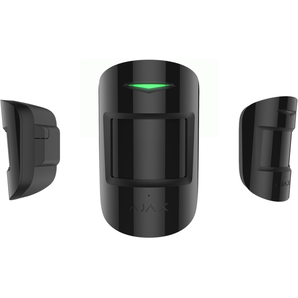 AX0046CPB Безжичен PIR детектор CombiProtect, Black, Ajax