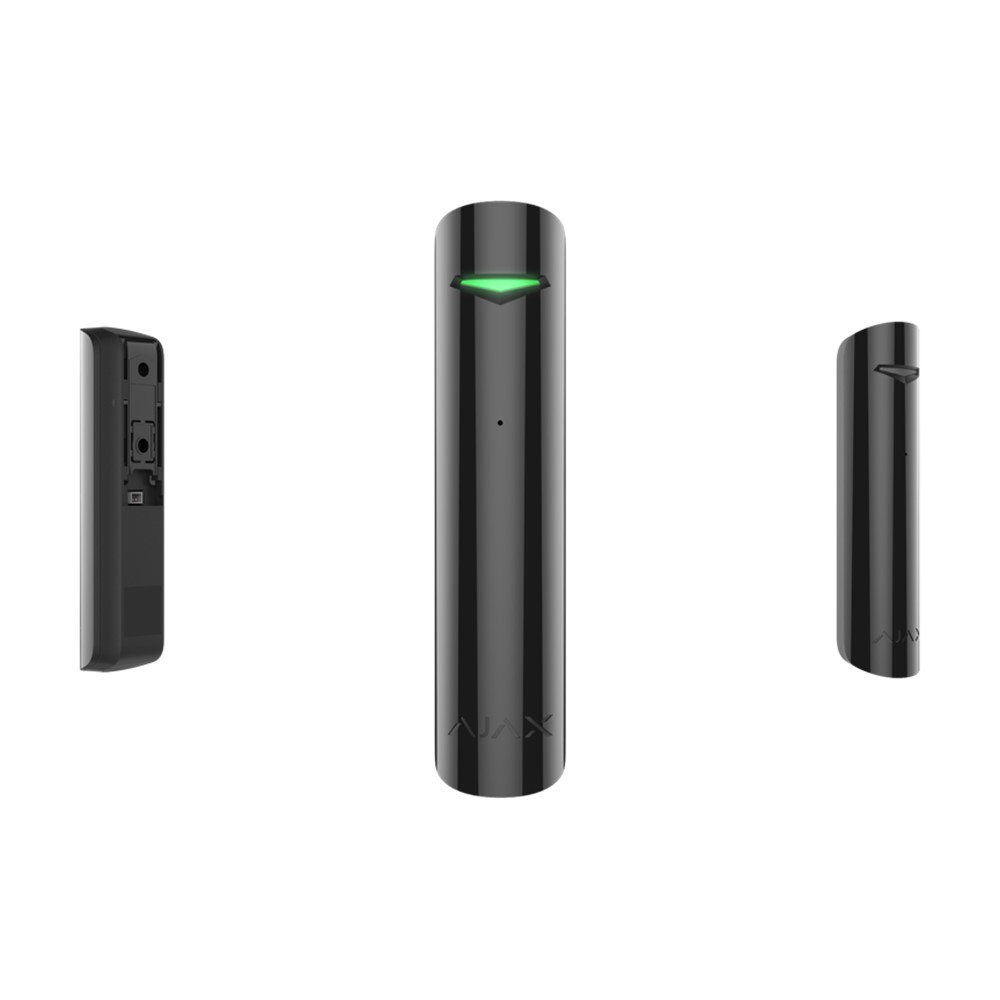 AX0047GPB Безжичен мини детектор GlassProtect, Black, Ajax_small