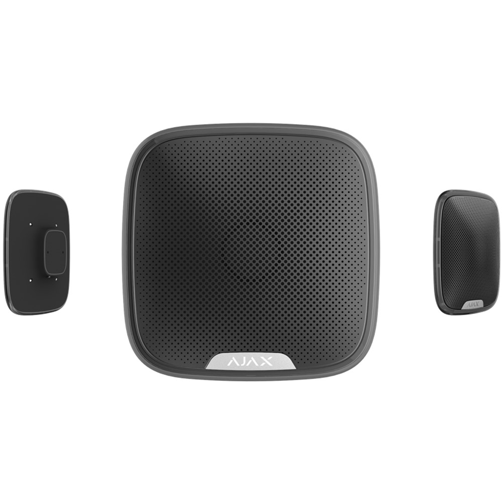 AX0053SSB Безжична външна сирена StreetSiren, Black, Ajax