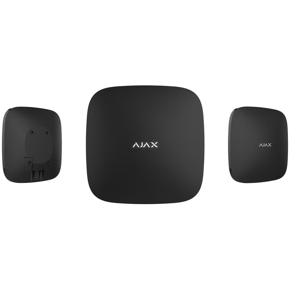 38244.40.BL1 Контролен панел с фотоверификация HUB 2 Plus Jeweller 4G, black, Ajax