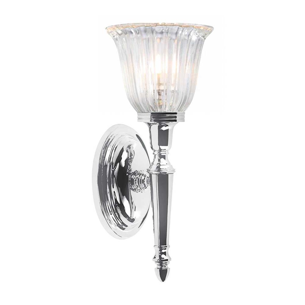 BATH-DRYDEN1-PC Аплик, Dryden 1x3W LED G9 IP44 Polished Chrome Elstead Lighting_small