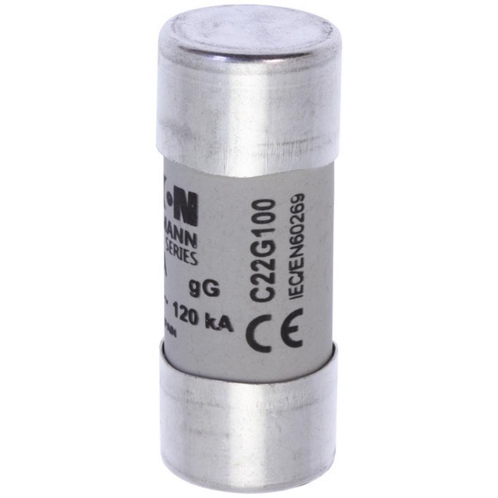 C22G100 Z-C22/SE-100A/GG - Цилиндричен стопяем предпазител 22x58, x10бр., Eaton
