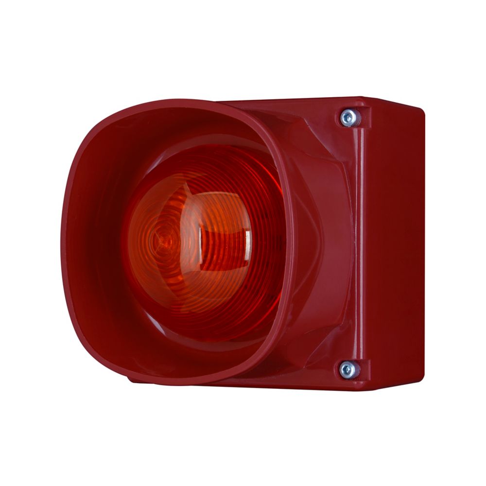 CASB383-WP Адресируема стенна сирена Cooper, Red Flash, устойчива на атмосферни влияния, Eaton_small
