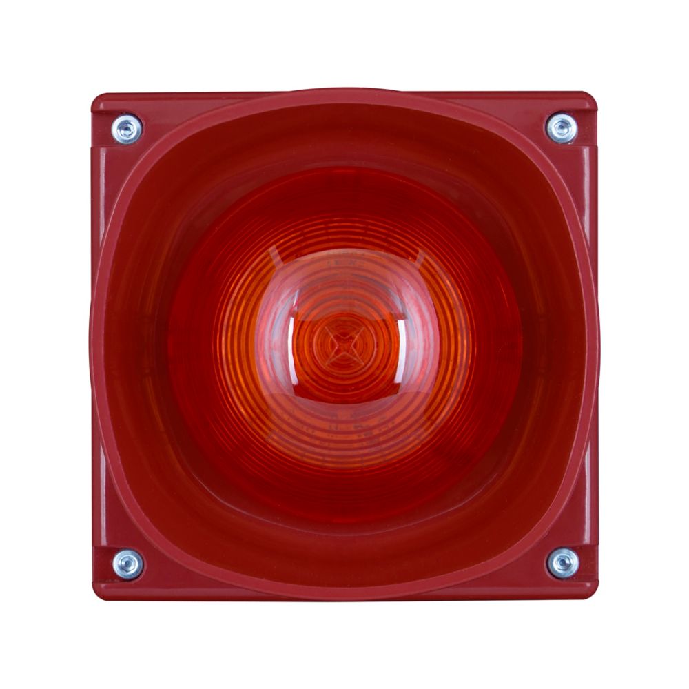 CASB383-WP Адресируема стенна сирена Cooper, Red Flash, устойчива на атмосферни влияния, Eaton