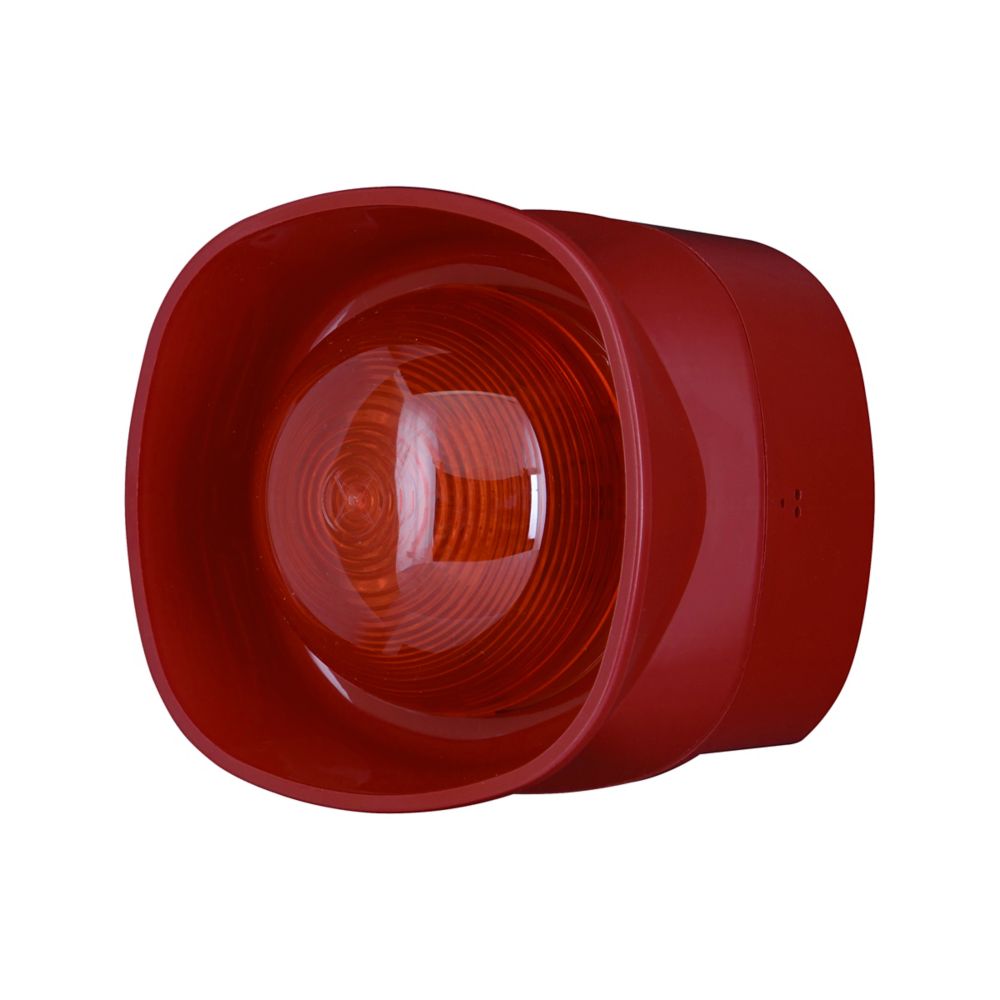 CASB383 Адресируема стенна сирена Cooper, EN54, Red Flash, Eaton_small