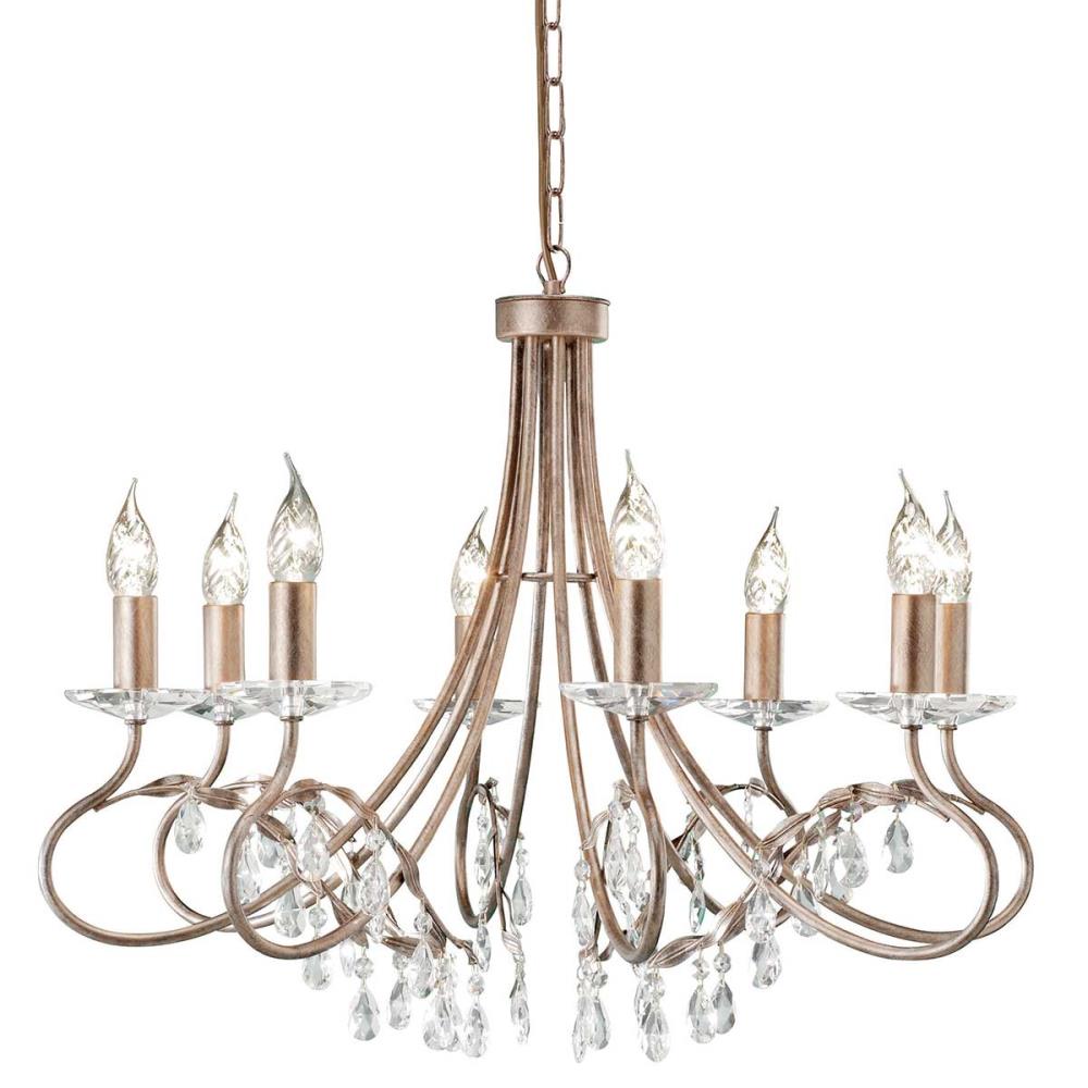 CRT8-SILVER-GOLD - Light Chandelier - Полилей, Elstead Lighting_small