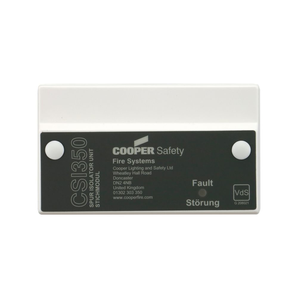CSI350 Адресируем изолатор за разклонения Cooper, EN54, Eaton
