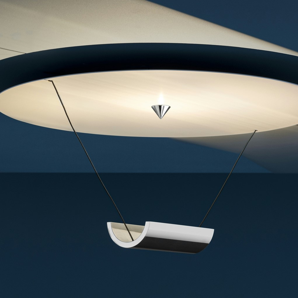 DSCLG Плафониера Disco Ø60 cm 1x15W ELV COB LED Triac dimmable, gold shade, Catellani&Smith