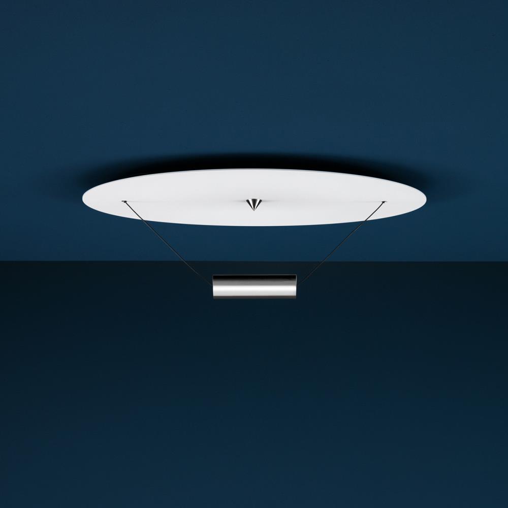 DSCLW Плафониера Disco Ø60 cm 1x15W ELV COB LED Triac dimmable, white shade, Catellani&Smith