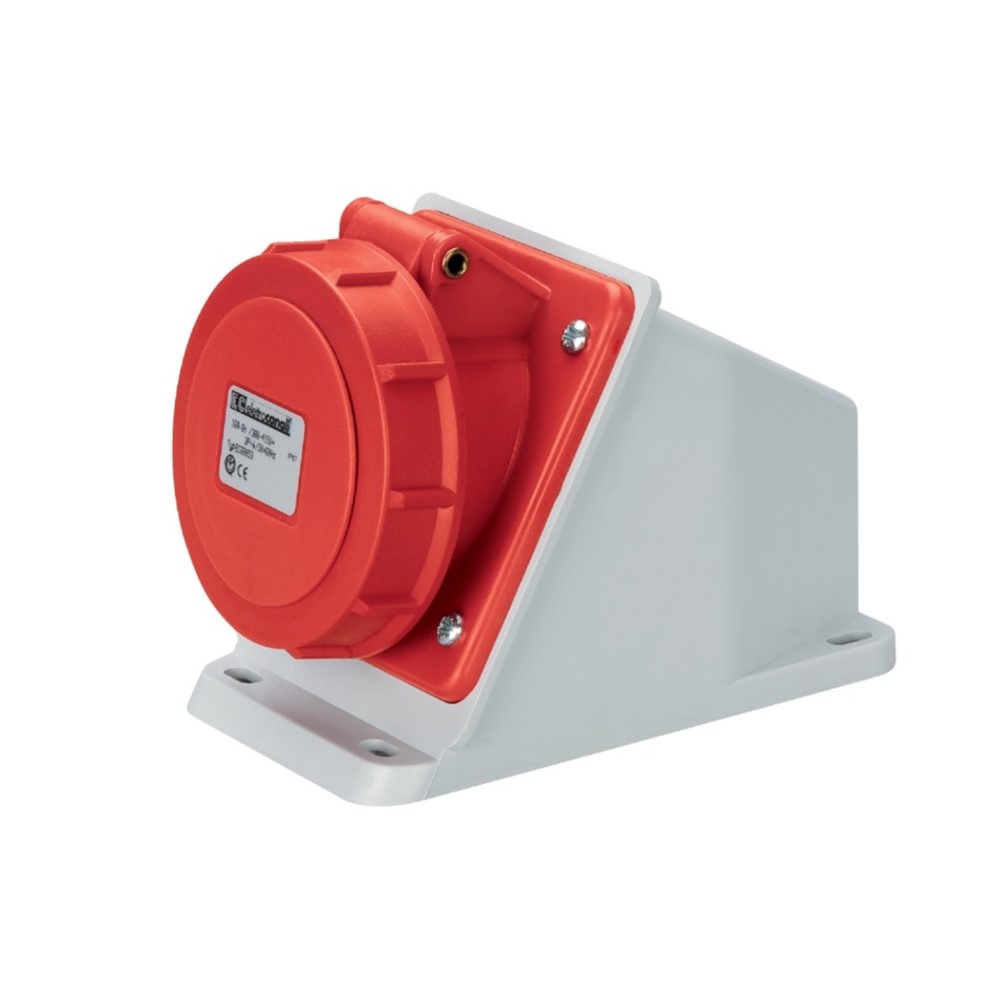 EC693511 Контакт стац. за панел 3P+N+Е 63A IP67, Elettrocanali