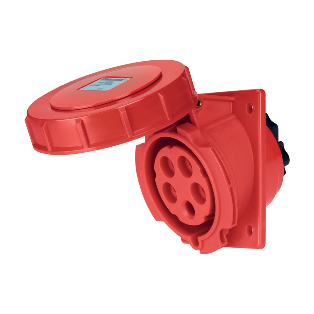 EC69655 Контакт стац. база за панел 3P+N+E 125A IP67, Elettrocanali
