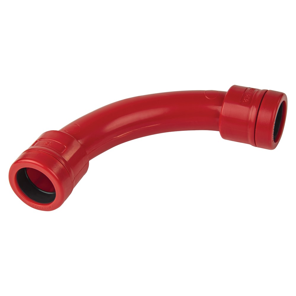 EC73025CR Съединител тръба-тръба 90°, Ø25 мм, IP67, RAL3000, red, Elettrocanali_small