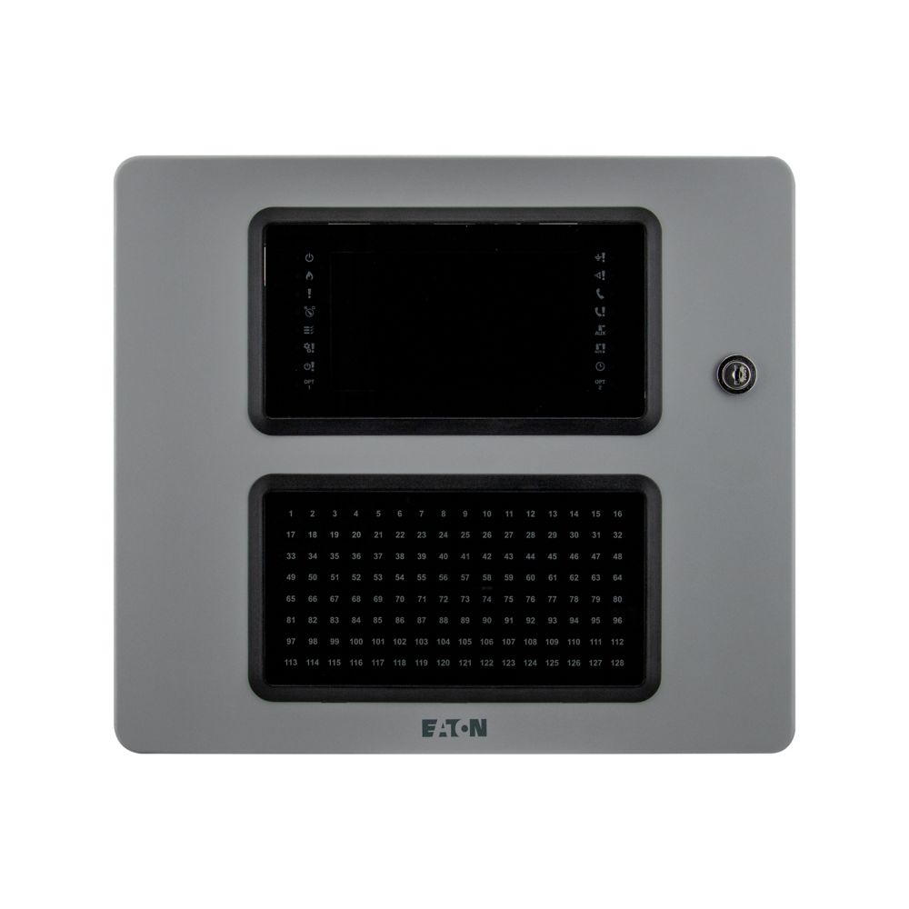 EFXD01022 Контролен панел xDetect за адресируема ПИС, 2 контура,128-зонов индик., Eaton