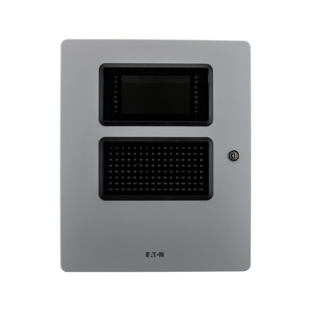 EFXD01042 Контролен панел xDetect за адресируема ПИС, 4 контура, 128-зонов индик., Eaton