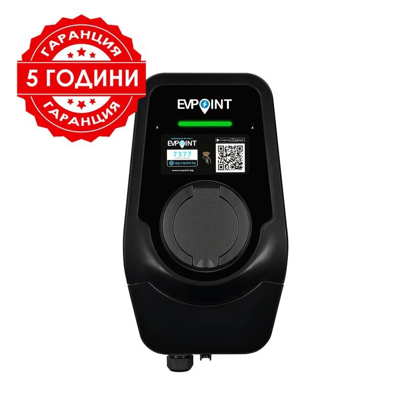 Зарядна станция за електромобили EVPoint EV22 Plus-S КОНТАКТ ТИП 2 | 22 KW AC