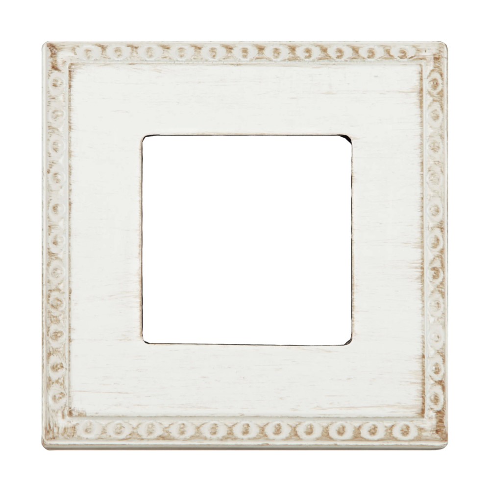 FD01211BD Рамка 1x Toledo Provencel, цвятWhite Decapé, Fede