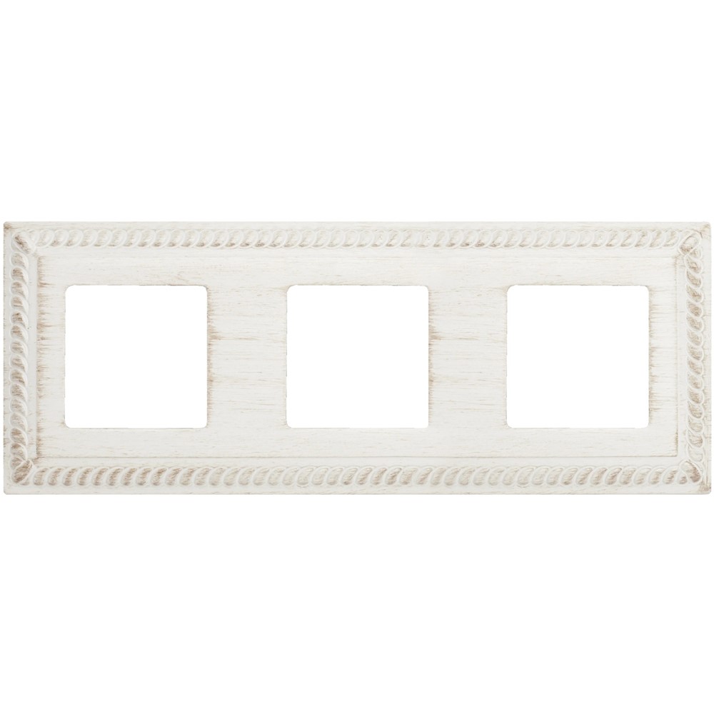 FD01233BD Рамка 3x Sevilla Provence, хориз./верт.,цвят White Decapé, Fede_small