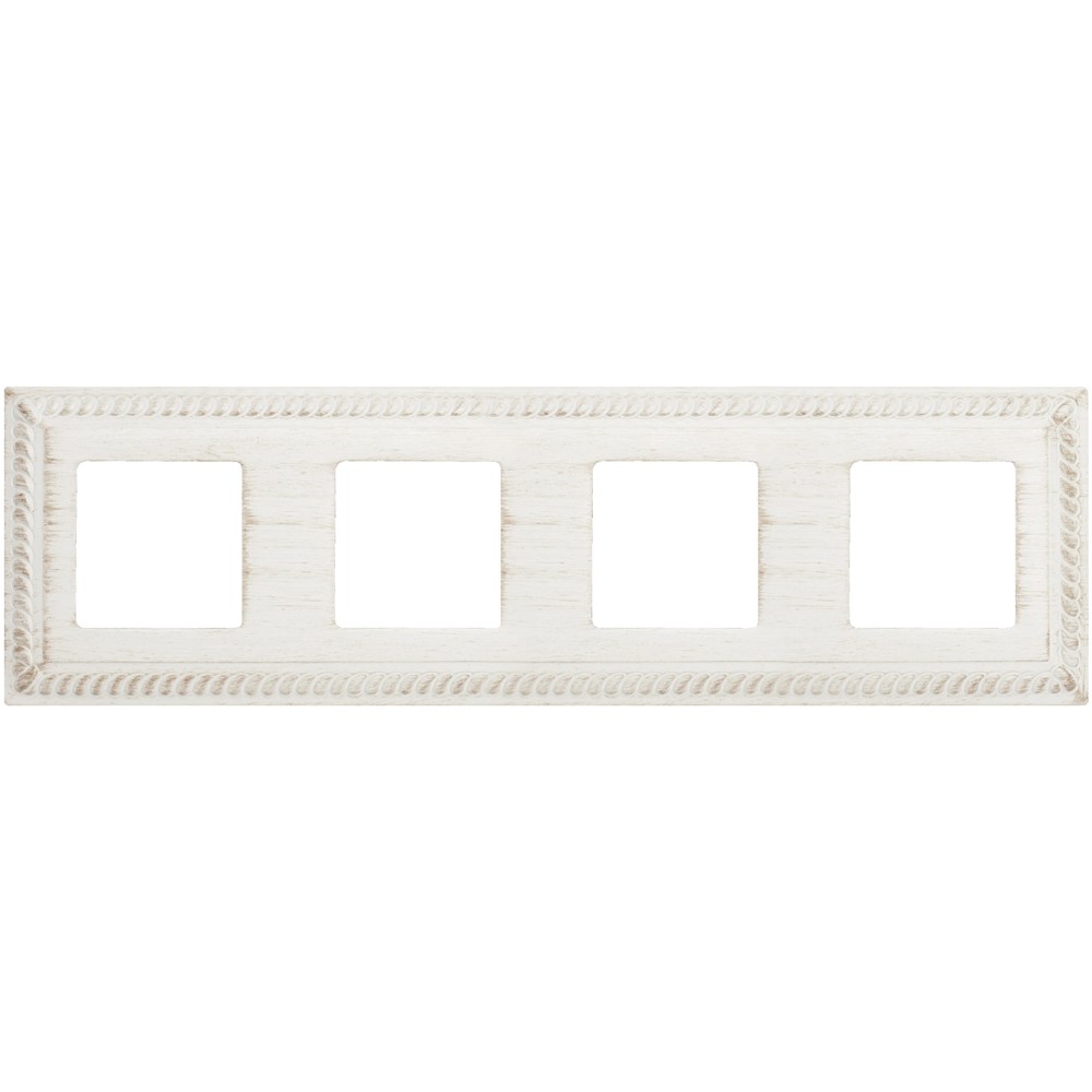 FD01234BD Рамка 4x Sevilla Provence, хориз./верт.,цвят White Decapé, Fede_small