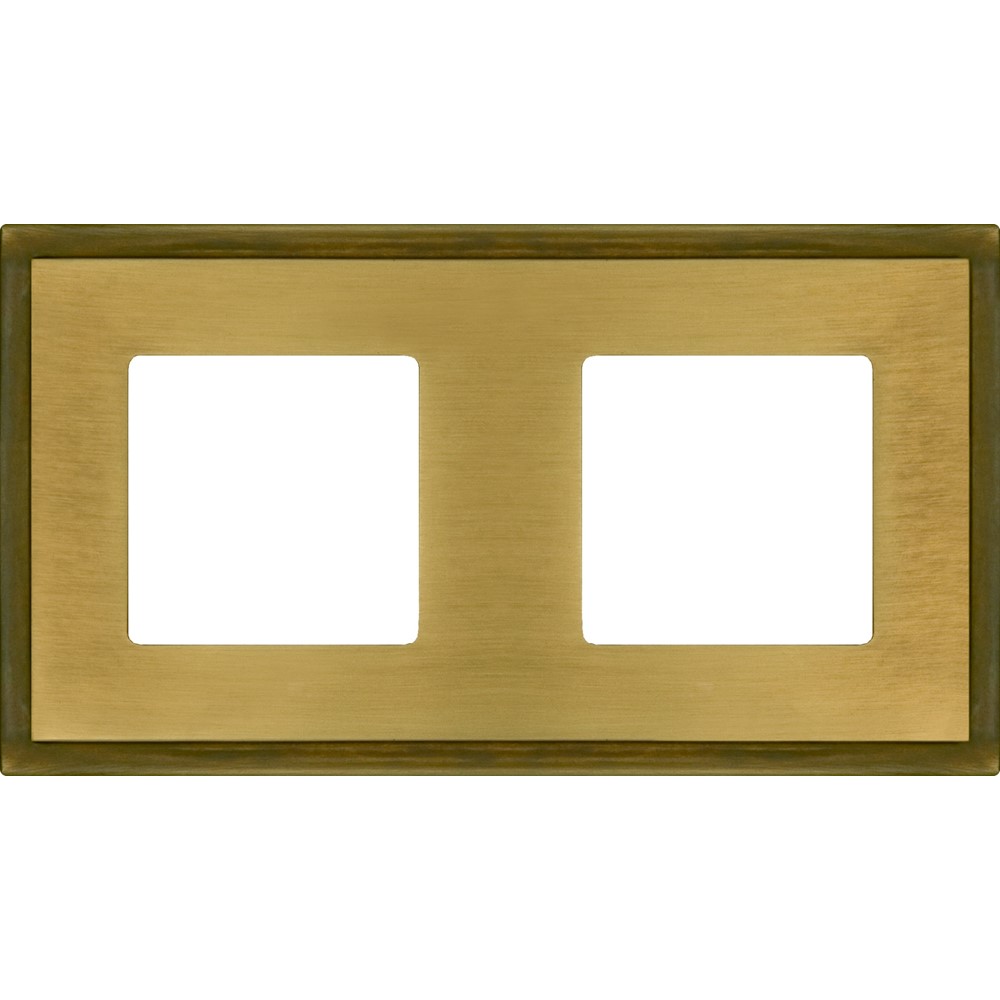 FD01242PM Рамка 2x Madrid, хориз./верт., цвят Matt Patina, стил Minimalism, Fede_small