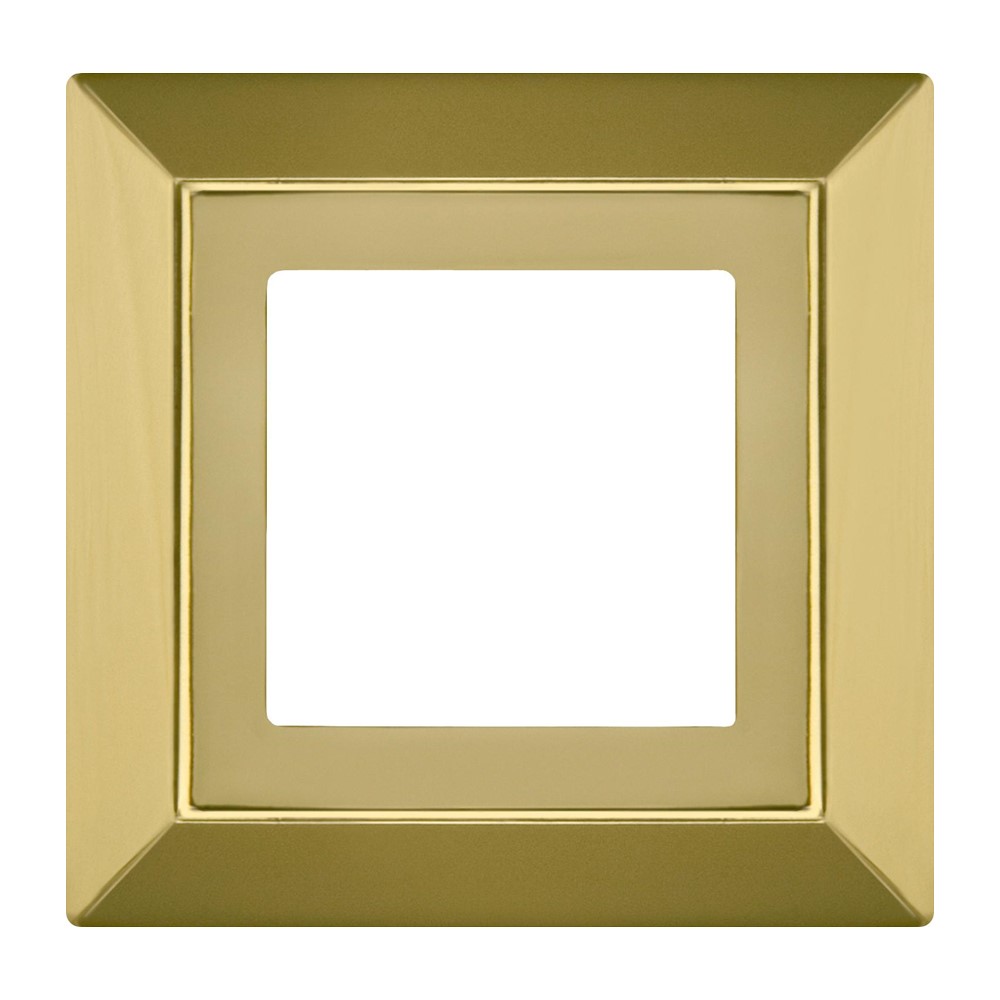 FD01251OB Рамка 1x Barcelona, цвят Bright Gold, стил Minimalism, Fede