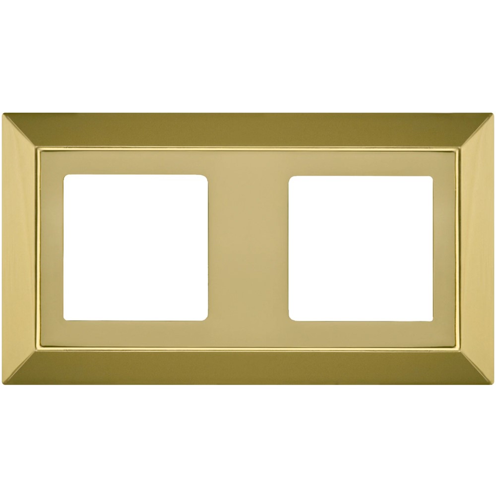 FD01252OB Рамка 2х, хориз./верт., Barcelona, цвят Bright Gold, стил Minimalism, Fede_small