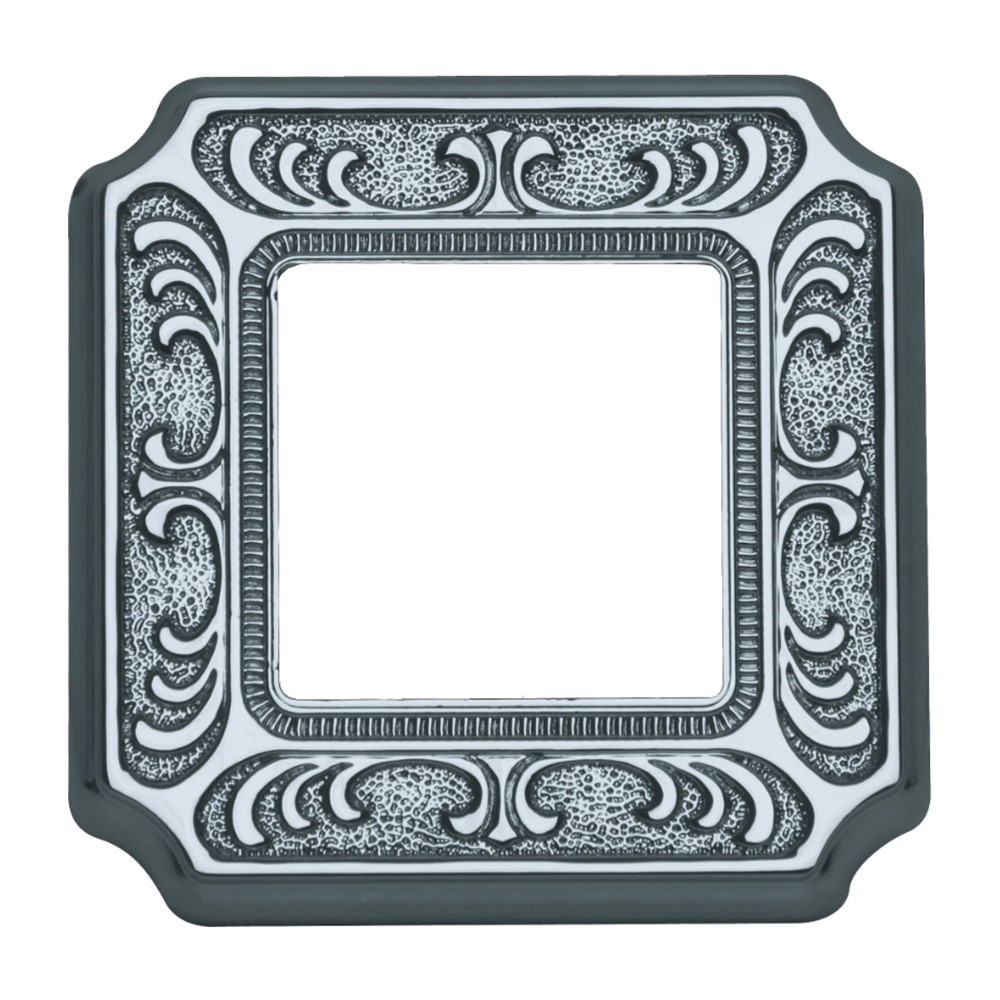 FD01351CB Декоративна рамка Siena, 1х, стил Baroque, цвят Bright Chrome, Fede_small